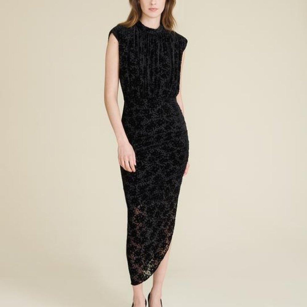 Veronica Beard Kendall Burnout Velvet Dress NWT Size 0